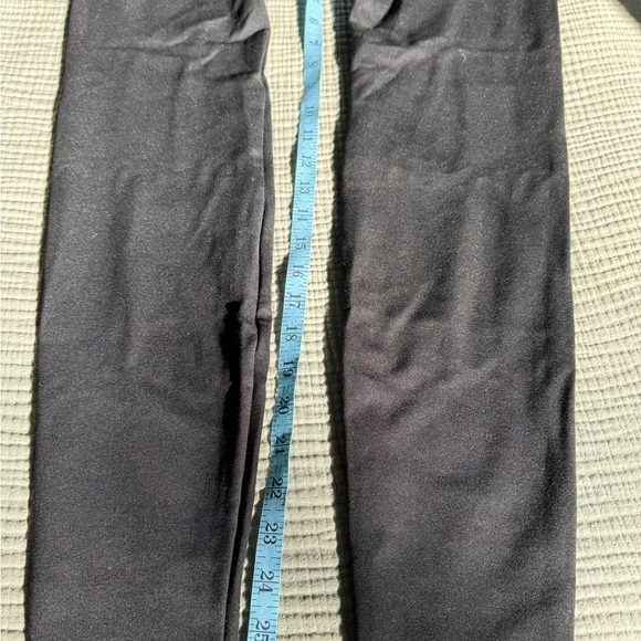 Calzedonia Black Total Shaper Leggings Skinny Fit Women Size Large Black - Picture 7 of 9